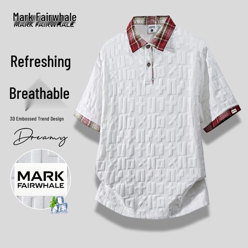

MARK FAIRWHALE Men s Summer Polo Shirt & Shorts Set 3XL