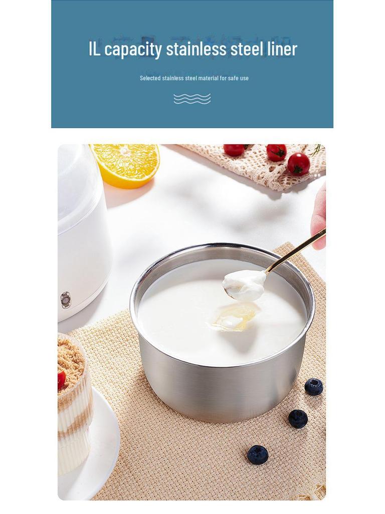 Kawu ZCW-S09 Large Capacity Automatic Yogurt Maker with Constant Temperature Fermentation