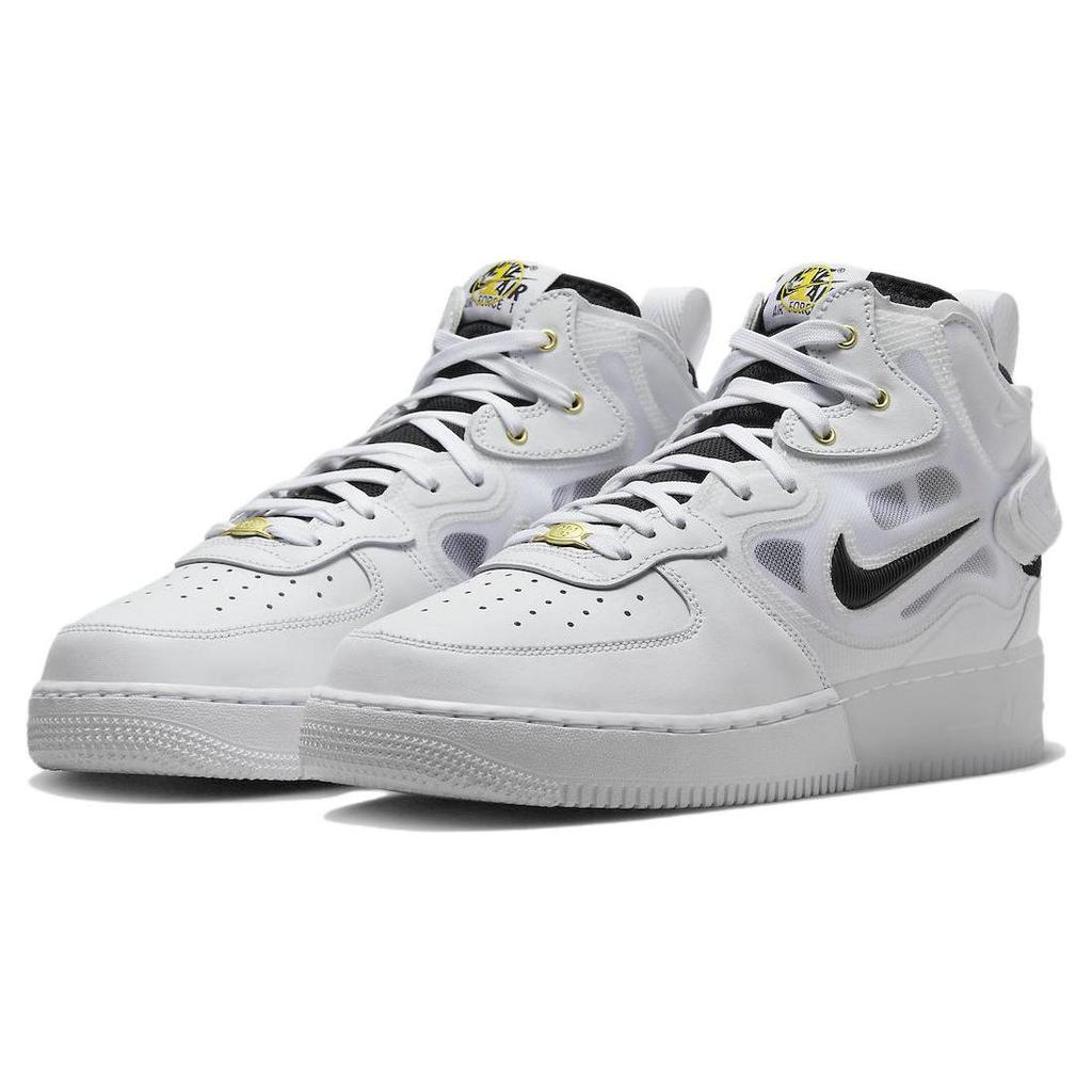 Nike Air Force 1 Mid React 40° Anniversario Bianco Nero DQ7668-100