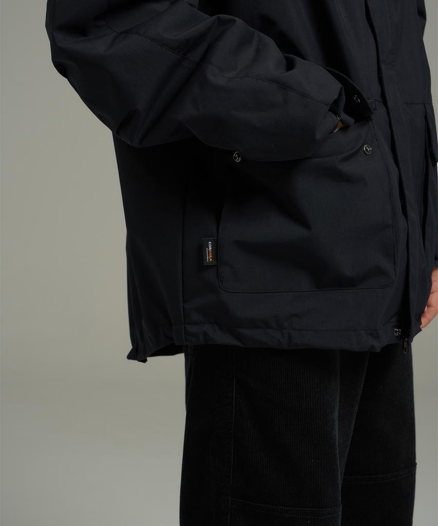Dickies Cordura Windbreaker Rain Jacket Black
