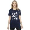 STAR WARS Womens/Ladies Christmas Decorations Cotton Boyfriend T-Shirt