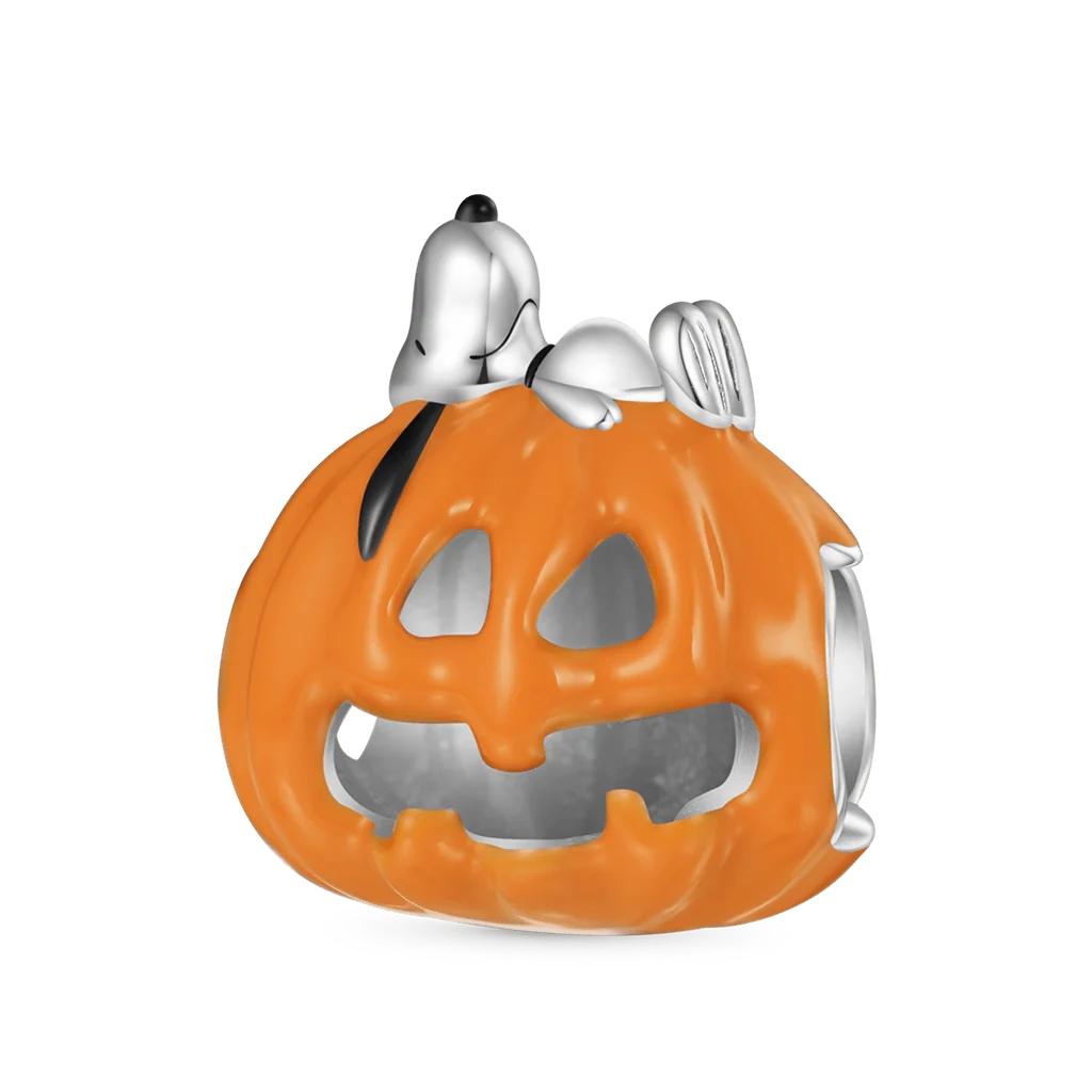 New 925 Silver Cartoon Snoopy Mickey Minnie Clip Charms Beads Fit DIY Bracelets Women Jewelry Gifts