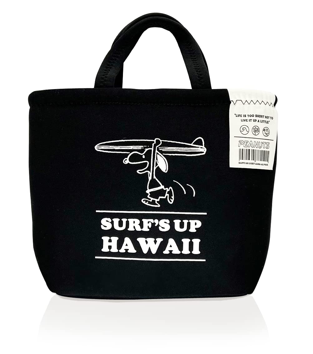 

Сумка-холодильник PUKANA Snoopy SNOOPY, сумка для ланча, большая емкость, 500 мл, ПЭТ-бутылка, подходит вертикально, неопрен, черный