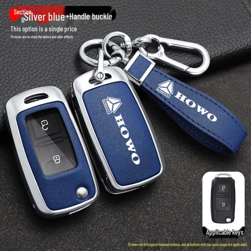 Sinotruk Howo Max Key Case for Light Truck, Warrior, Commander, Heavy Truck TH7 - Men's Special Shell Bag with Buckle