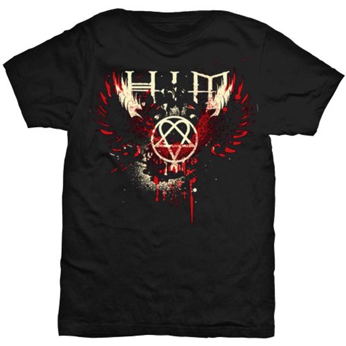Him Wings Splatter Official Mens Unisex T-Shirt L