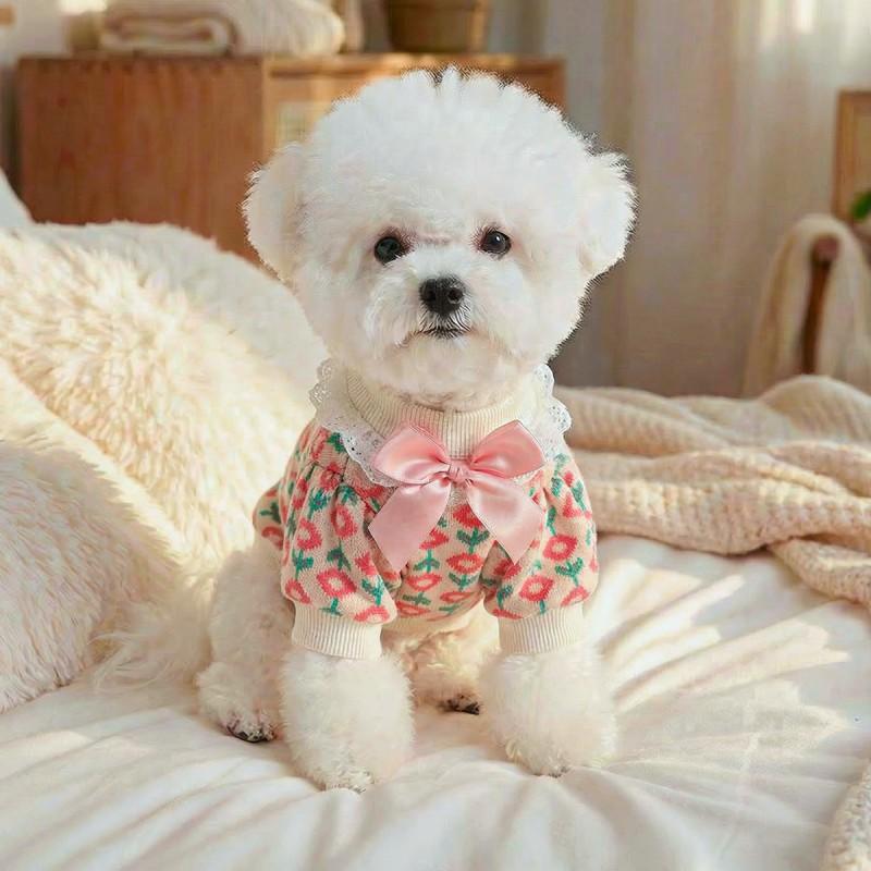 PETCIRCLE Dog Clothes Small Cat Sweatshirt Soft Base Layer Pet Apparel