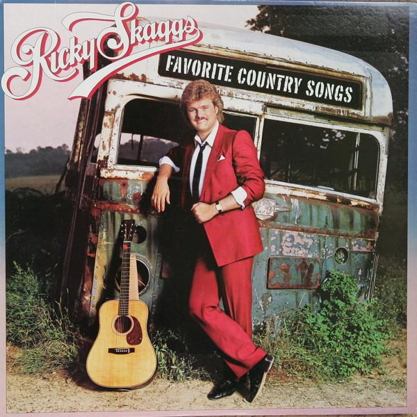 

LP Record RICKY SKAGGS Favorite Country Songs FE39409 Epic 1985 US CountryFolk Used