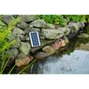 Pompe fontaine - UBBINK - SolarMax 250 - Débit 200 l/h - Panneau solaire 6V 160mA - Jets volcan &amp; cloche