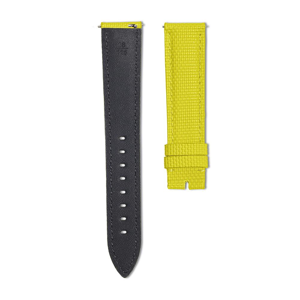 For Delugs Universal Sailcloth FKM Rubber Watch Strap 18mm 19mm 20mm 21mm 22mm Quick Release Bar Flat End Watch Bands
