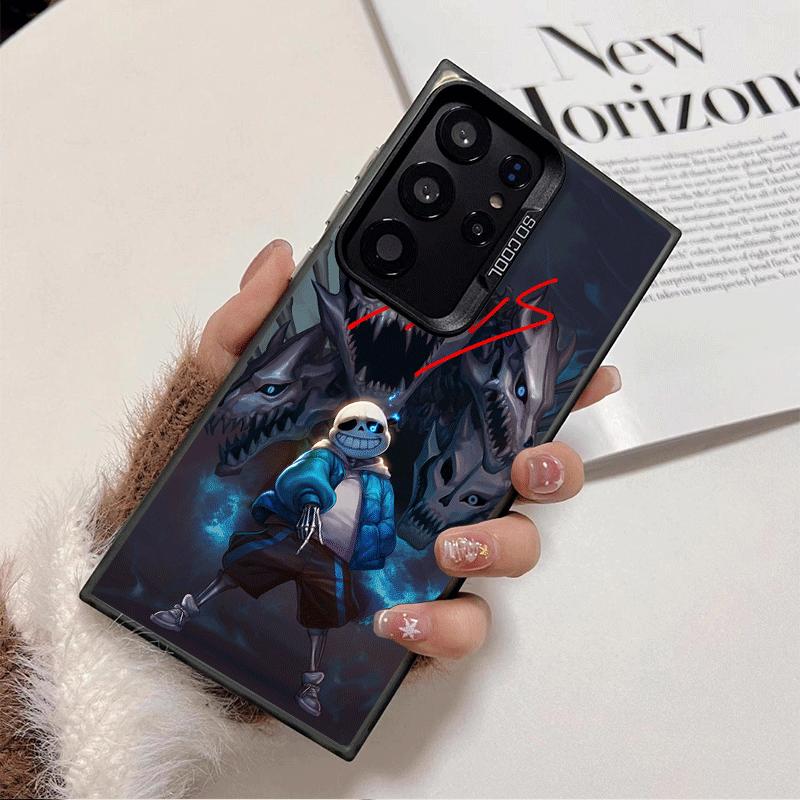

U-Undertale S-Sans Shockproof Phone Case for Samsung Galaxy S26 Edge S25 Ultra S24 FE S23 Plus S21 Cover Anti Fall Fundas Samsung S25