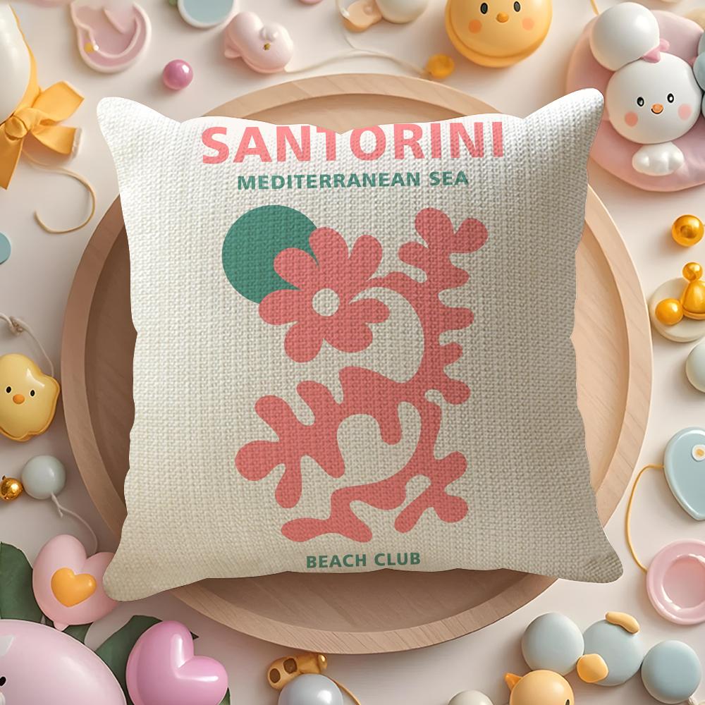 

Travel Vacation Series Pillow Case Pattern Printed Pillowcase For Living Room Sofa Cushion Cover Bedroom Decor 30X30cm
