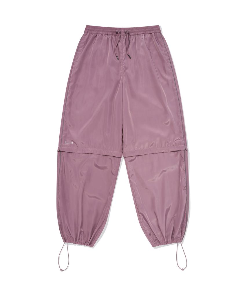PHYSICAL DEPARTMENT 2-Way Piping Detachable Track Pants Pink