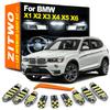Complete Canbus Car Interior LED Bulb Foot Door Map Light Kit For BMW X1 E84 F48 X2 F39 X3 E83 F25 X5 E53 E70 X6 E71 Accessories
