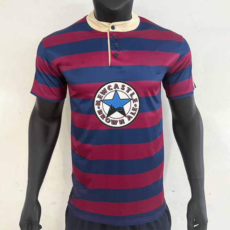 Vintage Newcastle Auswärtsfußballtrikot 1995-97