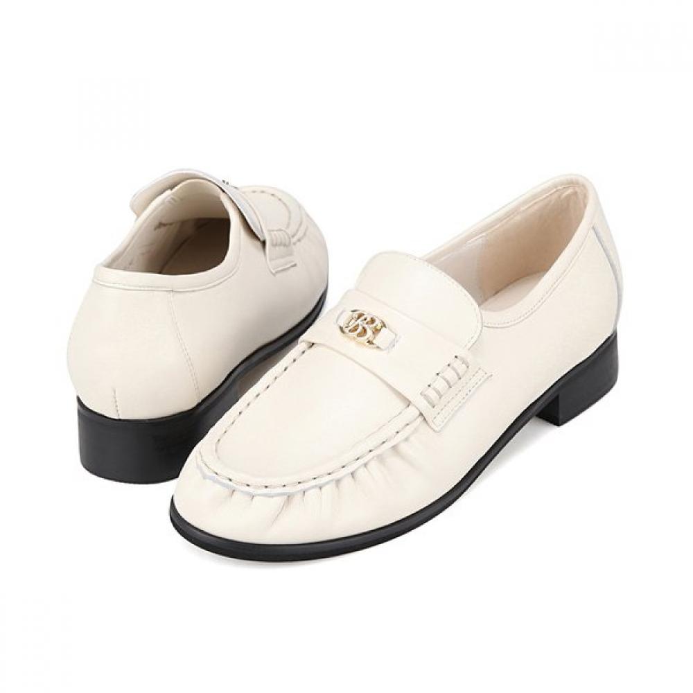 BARBARA Decorative Point Luxury Basic Loafers 3cm Bbj535