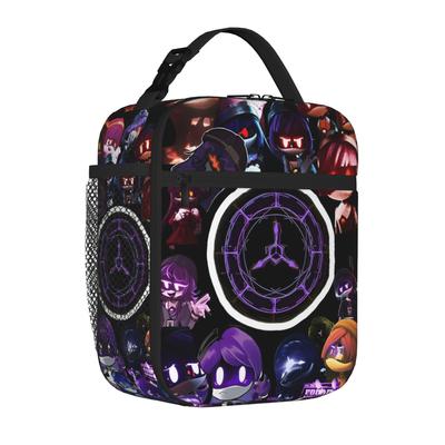 Murder Drones UZI Cartoon Thermal Insulated Lunch Bag for Picnic Serial Designation N Portable Food Bag Thermal Cooler Lunch Box