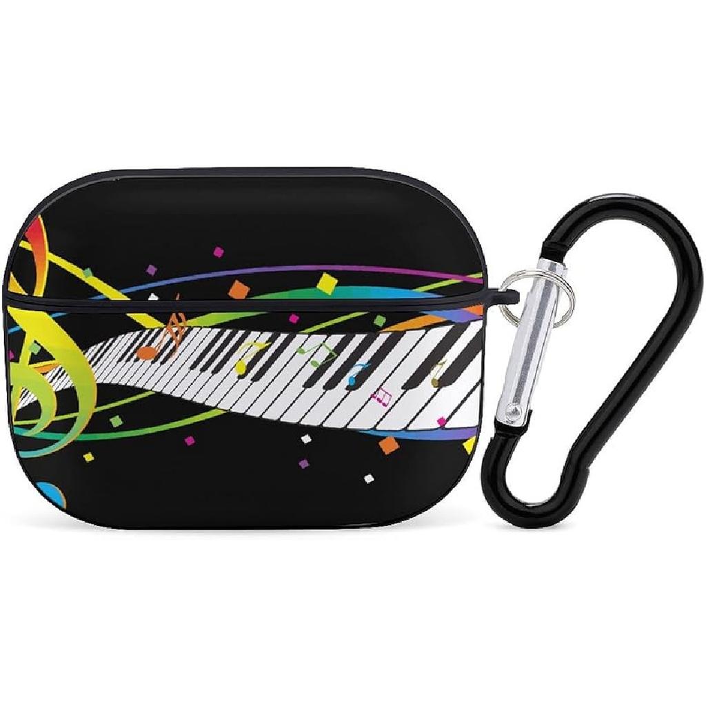 Honey-Bees-Wildflowers-Retro Compatible with AirPods Pro Case Cover,Shock-Proof PC Full Protective Cover Compatible for Airpods Pro,Supports Wireless