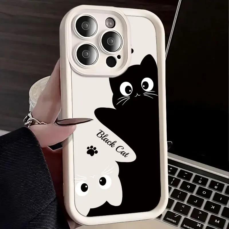 Per Custodia Telefono Honor 400 Lite 400Lite Custodia Honor X8C Antiurto Protezione Silicone Morbido Cartone Animato Gatto Carino Modello Cover Posteriore Opaca