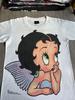 Vintage 90’s Betty Boop Angel Cartoon White Unisex Tshirt Reprint S-5XL KH12535 Unisex T-Shirt
