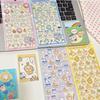 Kawaii 3D Crystal Stickers Waterproof Adhesive Decals For Phone Laptop Water Bottle Diy Journal And Kids Gift Toy