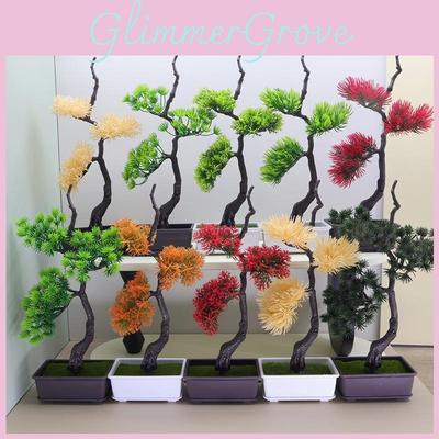 Künstliche Kiefer Landschaftsdeko Plastik Grüne Pflanze für Indoor Showroom