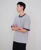 SIECLE Striped Ringer T-Shirt (White)