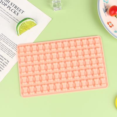 1 pièce Moule en silicone pour bonbons Ours Beignet Cœur Os Chocolat Moule Bonbon Moule à Fondant Bonbon Bricolage Outils de Décoration de Gâteau