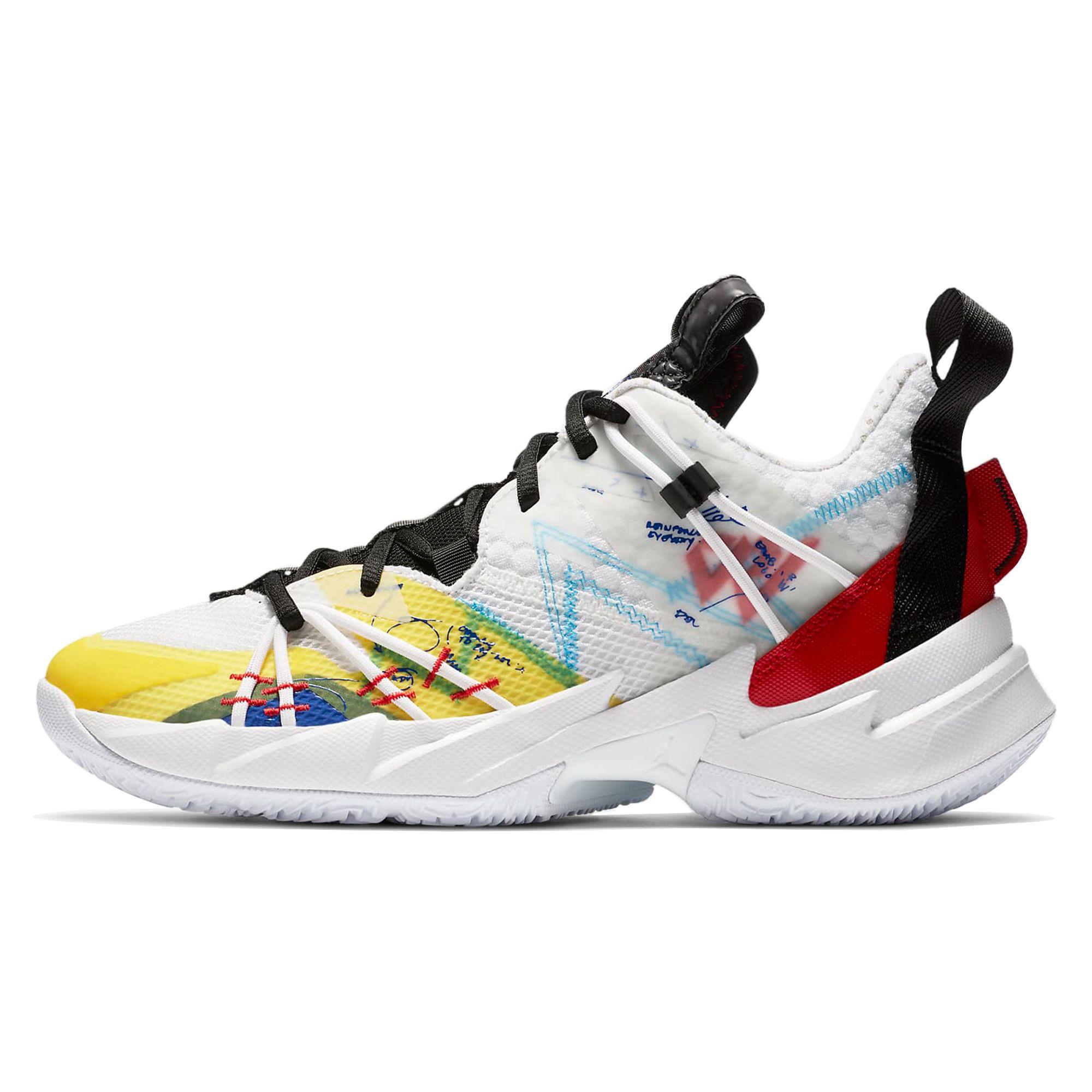 

Air Jordan Почему бы не Zer0.3 SE PF Основные цвета Кроссовки унисекс Белый Черный Гиперсиний CK6612-100