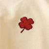 Children's Clothing Summer Children's Embroidered Clover Short sleeve T-shirt Boys and Girls Loose Clothes Medium and Big Children Cotton Top