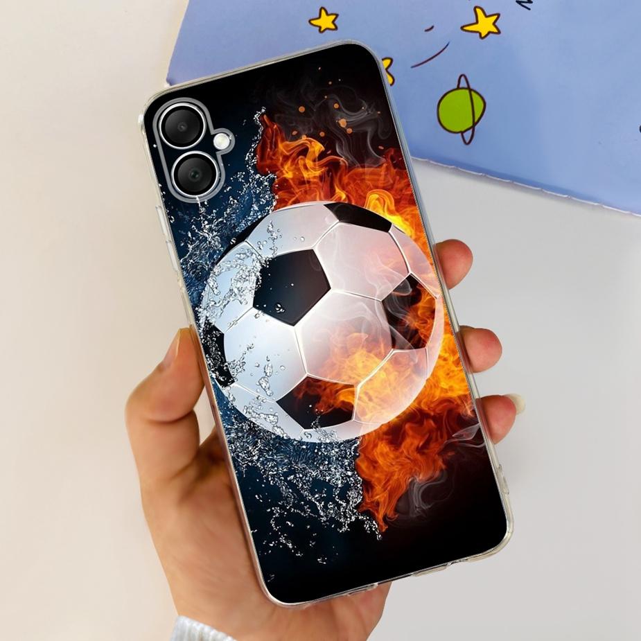Für Samsung Galaxy A06 4G Hülle SM-A065F Neue Mode Bemalte Abdeckung Klare Silikon Weiche TPU Handyhülle Für Samsung A06 A 06 Fundas