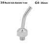 Stainless Steel Coolant Hose Nozzles Low Maintenance Anti Rust for CNC Lathes Toolholder Factory Machining Tooling
