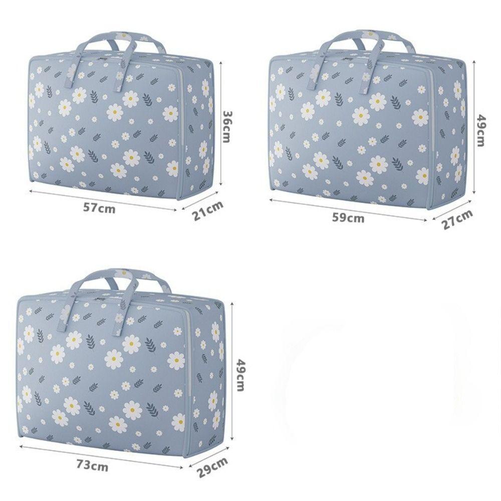 With Handle Quilt Storage Bag Foldable Moving Storage Quilt Bag for Home