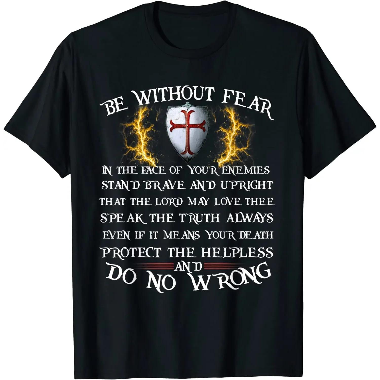 

Crusader Code Holy Cross Knights Templar T Shirt New 100% Cotton Short Sleeve O-Neck T-shirt Casual Mens Top XXXXXL чорний