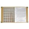 6KJFEIWG Coin Album, Commemorative Coin Collection Case (180 Pocket World Banknote Holders, 300 Coins), Album, Coin Case, Plastic