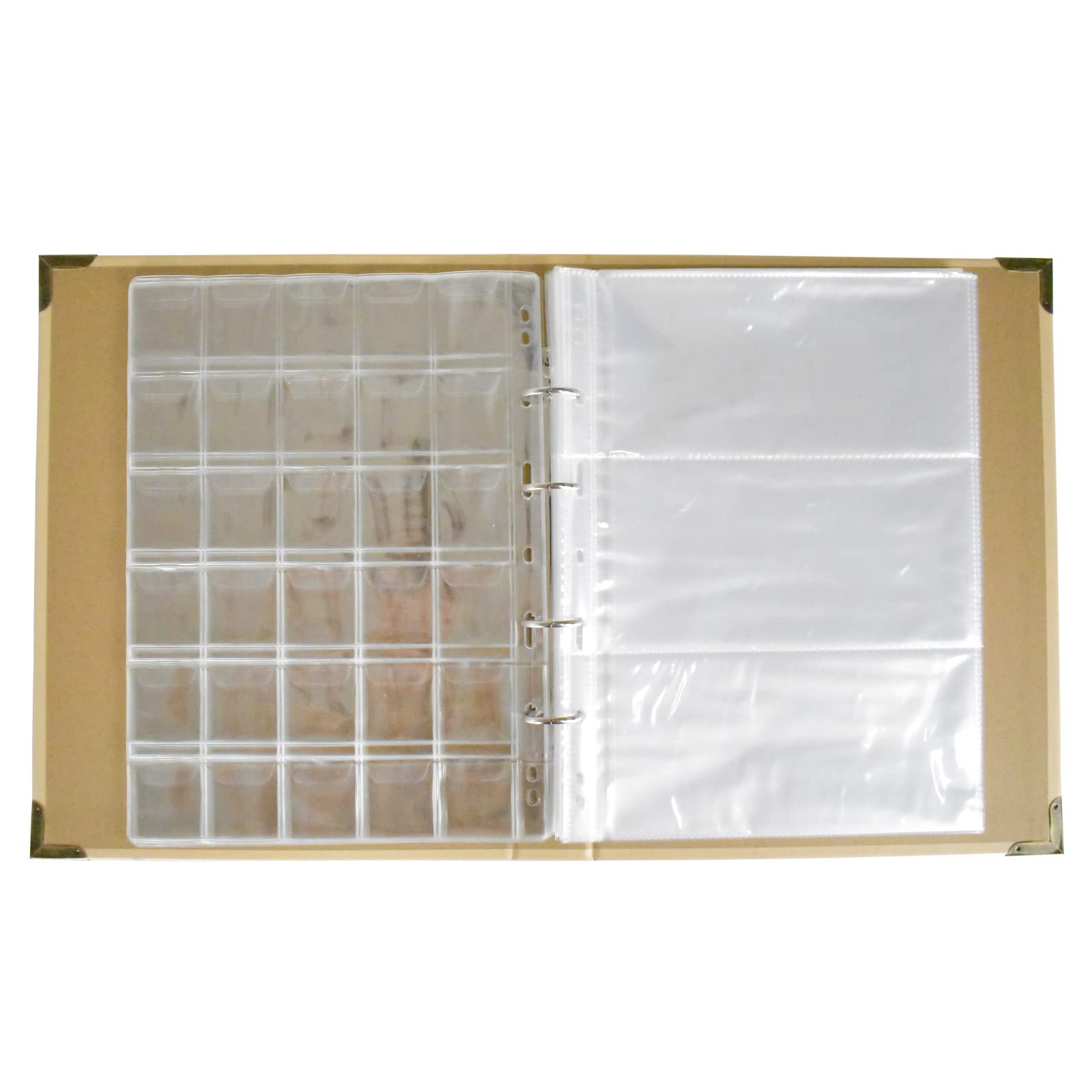 

Альбом для монет 6KJFEIWG, Кейс для коллекции памятных монет (180 карманных держателей для банкнот, 300 монет), Альбом, Чехол для монет, Пластик