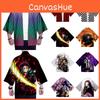 Breathable Anime Demon Slayer Kimetsu No Yaiba Cosplay Loose Haori Kimono Robes Coat Tops Offering Comfortable Fit
