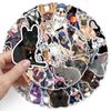 50pcs Waterproof French Bulldog Cartoon Stickers - Cute Pet Dog Decorative Stickers for Notebooks & Journals