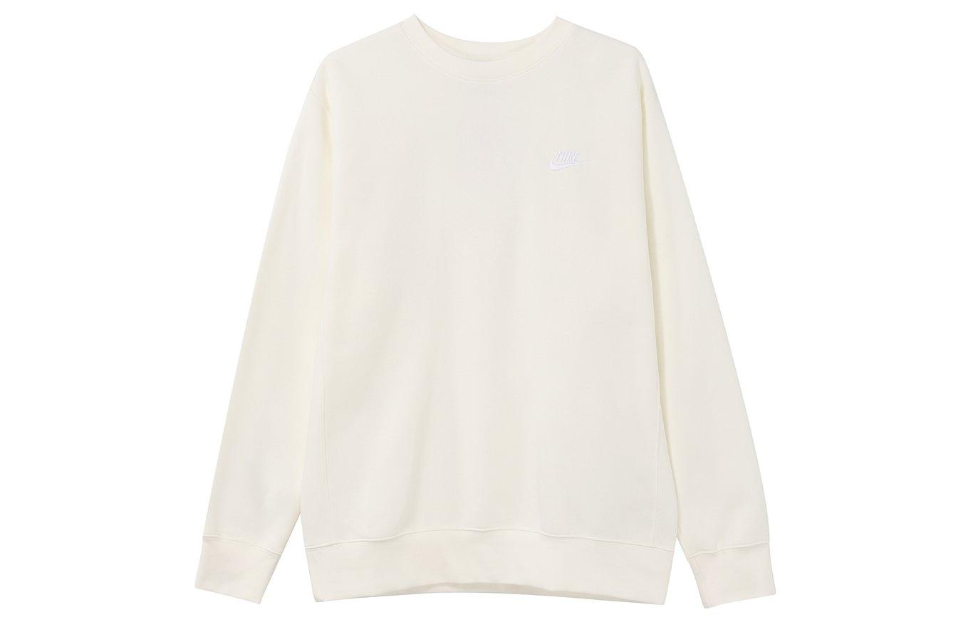 Nike Sportswear Club Fleece Sweatshirt Men s Sail White BV2663-133 XL