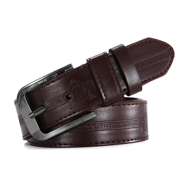 Cintura da Uomo con Fibbia ad Ardiglione Cintura da Uomo Versione Coreana Versione Coreana Moda Casual Semplice Cintura Cintura