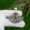 925 Silver Strawberry Quartz Gemstone Daughter Engagement Bezel Pendant Jewelry