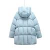 Winter Womens Fashion Hooded Long Sleeves Coat Thickened Warm Korean Style Down Jacket