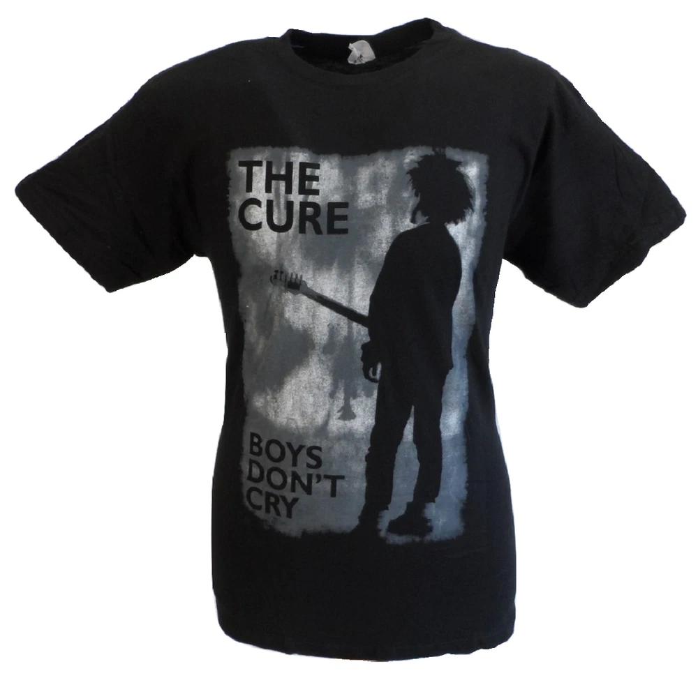Unisexs Official The Cure Boys Dont Cry Single Cover T Shirt S
