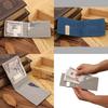 Men's Sophisticated Black Genuine Leather Wallet With Silver Money Clip And Card Holder