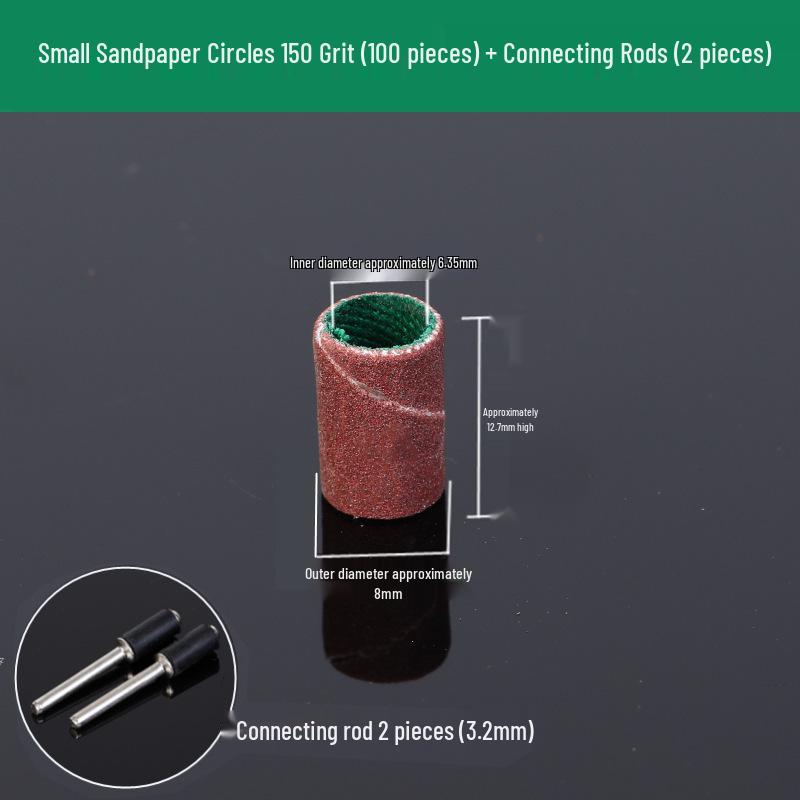 Electric Grinder Sanding Ring & Polishing Tool for Metal, Wood, and Rust Removal