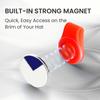 Golf Flexible Silicone Hat Clip Strong Magnetic Designs Ensures Secure Golf Marker Suitable for All Golf Hat Styles