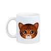 Kot Toyger -Kubek Z Grafiką I Napisem Marki Art-Dog