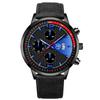 Belt Men'S Watch Trendy Personality Quartz Watch Calendar Luminous