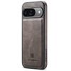 DG.MING For Google Pixel 9 Pro/Pixel 9 Case Anti-Drop Leather Coated PC+TPU Phone Back Cover