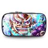 Estuche de Lápices One Piece Luffy y Zoro - Bolsa de Papelería con Estampado de Dibujos Animados Genial