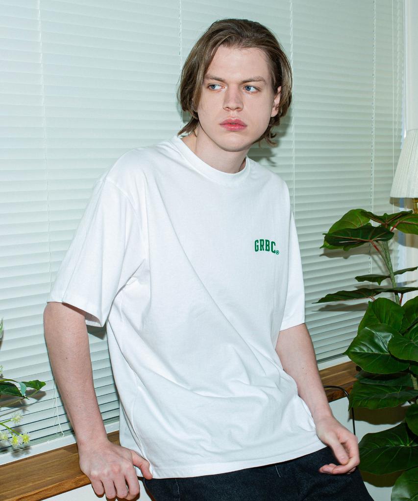 GHOST REPUBLIC [2Pack] Essential Small Logo Oversized Short Sleeve Tee